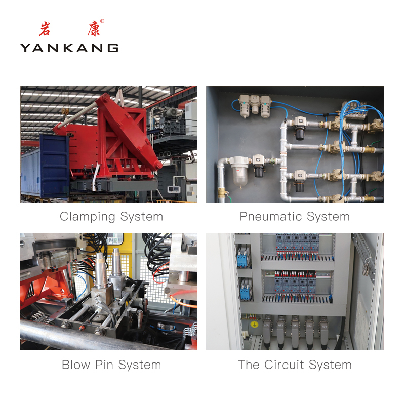 Plastic Pontoon Blowing Molding Machine - Buy plastic pontoon blow ...