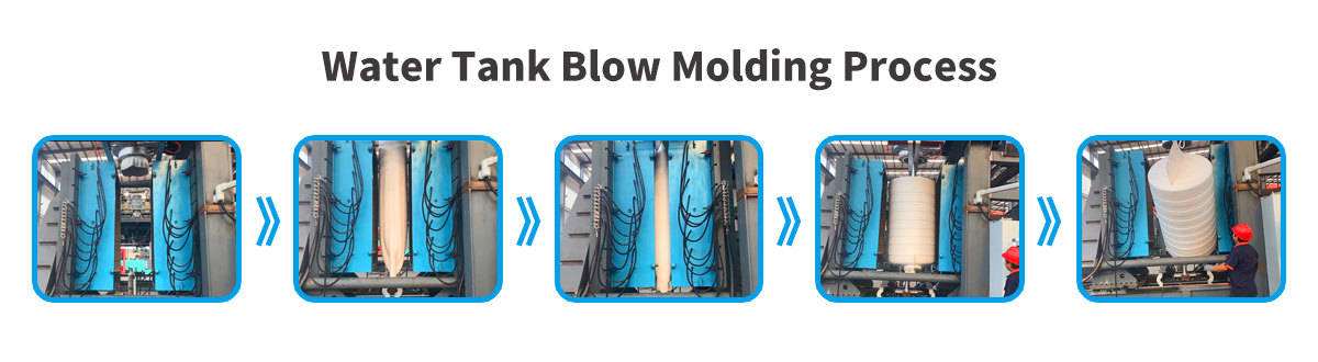 water tank blow molding process